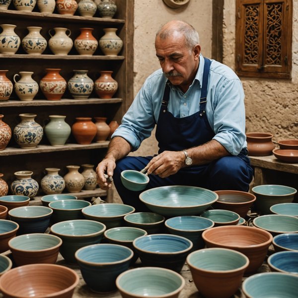 Où participer à des ateliers de poterie traditionnelle en Turquie?