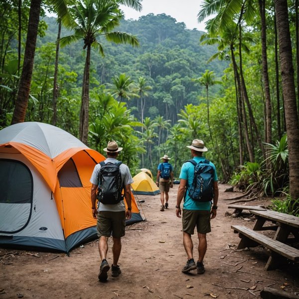 Comment choisir les vêtements adaptés pour un camping en région tropicale humide?