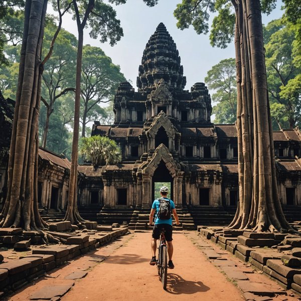 Comment planifier une visite des temples d'Angkor en vélo pour une expérience unique?