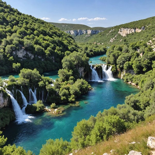 Quels sont les meilleurs conseils pour une randonnée dans le parc national de Krka, Croatie?